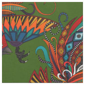 Rostfarbe Stoff (Nahaufnahme)