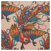 Rostfarbe Stoff (Muster)