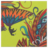 Rostfarbe Stoff (Nahaufnahme)