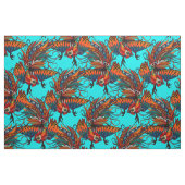 Rostfarbe Türkis Stoff (Fat Quarter (45,7 x 55,9 cm))