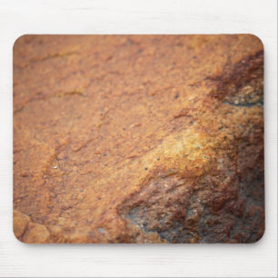 Rostfarbener Granitfelsen Mousepad