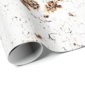 rostfarbenes Papier Geschenkpapier (Rolleneckpunkt)