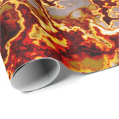 rostfarbenes Quarz Geschenkpapier (Rolleneckpunkt)