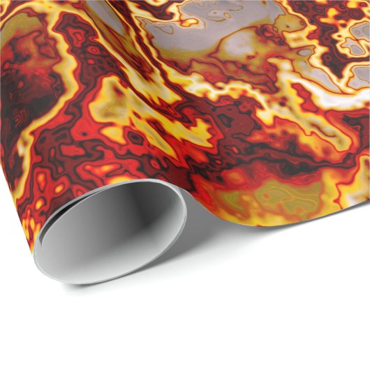 rostfarbenes Quarz Geschenkpapier (Rolleneckpunkt)