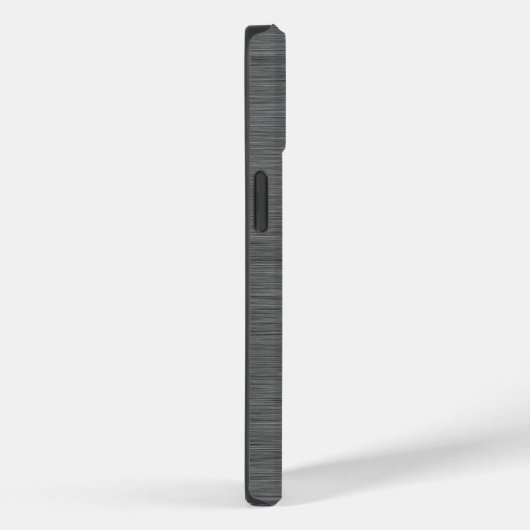 Rostfrei gestopftes Metall-Look Case-Mate iPhone Hülle (Rückseite / Rechts)