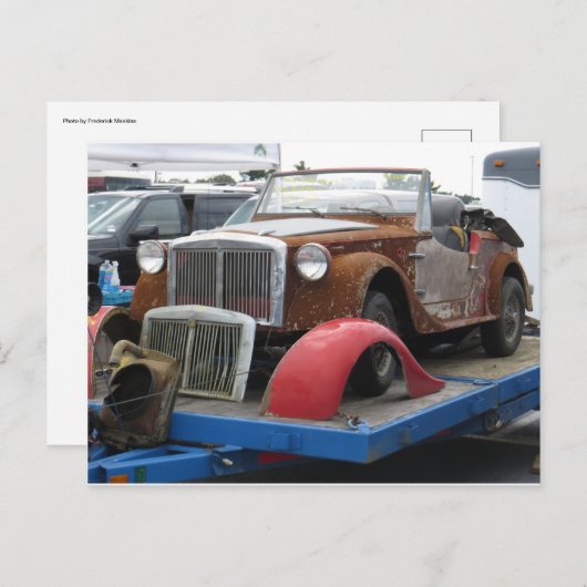 rostfrei postkarte (Vorne/Hinten)