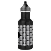 Rostfreie 18 Unze. Schwarzes Trinkflasche (Rechts)
