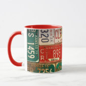rostfreie Nummernschildersammlung Tasse (Links)