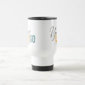 Rostfreie Reise-Tasse mit Firmenlogo kein Minimum Reisebecher (Mittel)