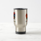 Rostfreie Tasse De Colores Rooster Pendler-15oz (Mittel)