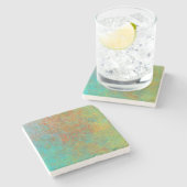 rostfreier Kupfer Steinuntersetzer (Seitenansicht)