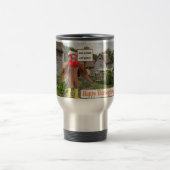 rostfreier Reisekoffer Alles Gute zum Erntedankfes Reisebecher (Mittel)