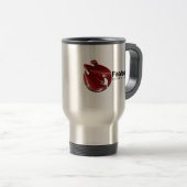 Rostfreier Stahl-Tasse Reisebecher (VorderseiteRechts)