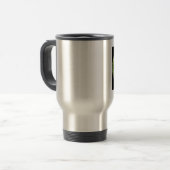 Rostfreier Stahl-Tasse Reisebecher (Vorderseite Links)