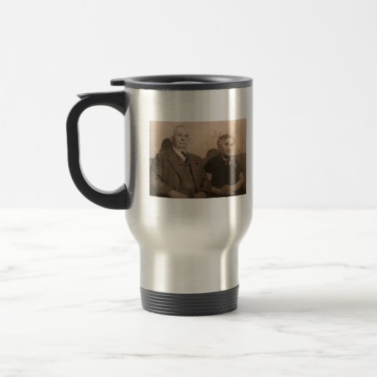 Rostfreier Stahl-Tasse Reisebecher (Links)
