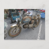 rostfreies Kraftrad Postkarte (Vorderseite)