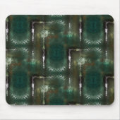 Rostgrüne Blüte, gekennzeichnet durch verschließba Mousepad (Vorne)