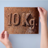 Rostig 10 kg flyer (Hand)