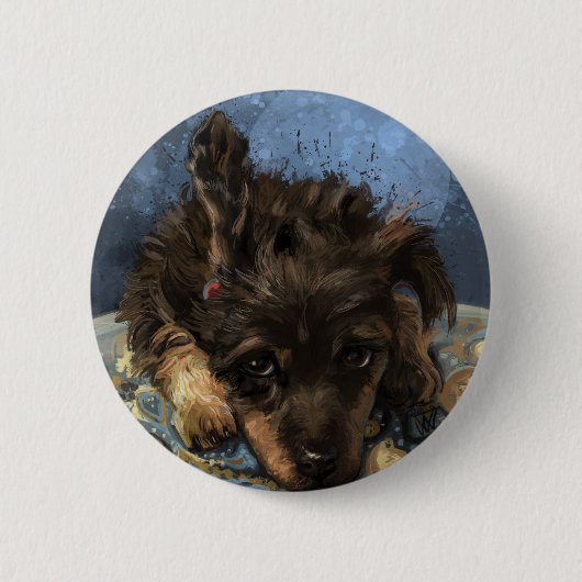 Rostig Button (Vorderseite)