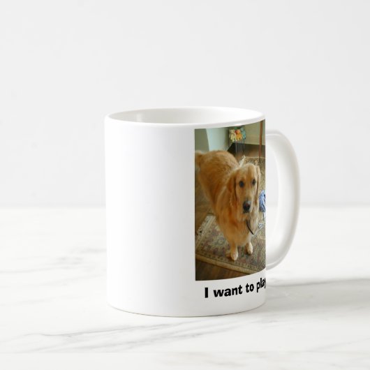Rostig das golden retriever kaffeetasse (VorderseiteRechts)