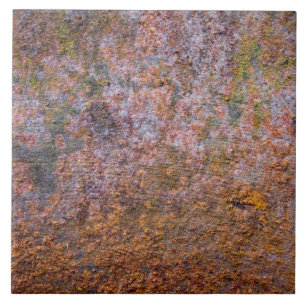 Rostige alte Metallbeschaffenheit Fliese