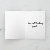 Rostige alte Rumpf-Geburtstags-Karte Karte (Innenseite)