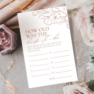 Rostige Blumige Hochzeit Wie alt war die Braut Spi