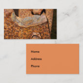 Rostige Bolzen-und Schrauben-Visitenkarten Visitenkarte (Vorne/Hinten)