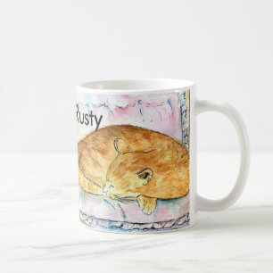 rostige Ernte 2, rostig Kaffeetasse