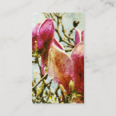 Rostige Magnolie - Visitenkarte (Rückseite)