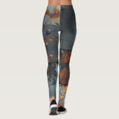 Rostige Metall-Legging Leggings (Rückseite)