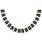 Rostige Nummernschild Sammlung 65. Geburtstag Wimpelkette (Alle)