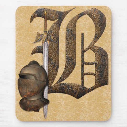 Rostige Ritter Anfangsb Mousepad (Vorne)
