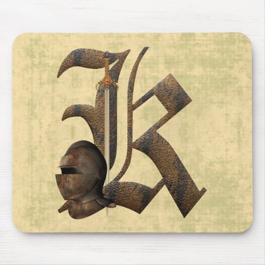 Rostige Ritter Anfangsk Mousepad (Vorne)