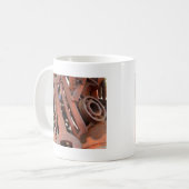 Rostige Schlüssel Kaffeetasse (Vorderseite Links)