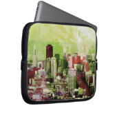Rostige Stadt Laptopschutzhülle (Vorne Rechts)