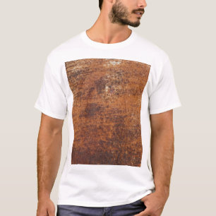 Rostige strukturierte Metalloberfläche T-Shirt