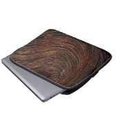 Rostige Wellen Laptopschutzhülle (Vorne Knopf)