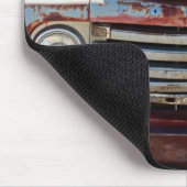 Rostiger alter Lastwagen Mousepad (Ecke)