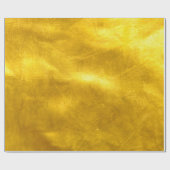 Rostiger GoldGlitzer - glänzende goldene Geschenkpapier (Flach)