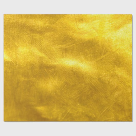 Rostiger GoldGlitzer - glänzende goldene Geschenkpapier (Flach)