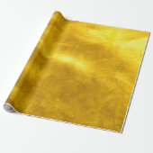 Rostiger GoldGlitzer - glänzende goldene Geschenkpapier (Ungerollt)