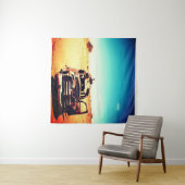 Rostiger Oldtimer Wandteppich (Beispiel (Horizontal))