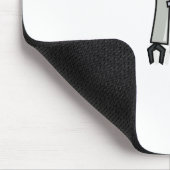 Rostiger Roboter bald sein Mousepad (Ecke)