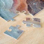 Rostiger Sagey Quarz mit Pfefferminzaroma Puzzle (Seite)