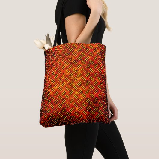 "Rostiger Stahl"-Design-Tragetasche Tasche (Von Nahem)