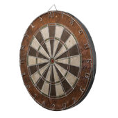 Rostiger Steampunk Dartscheibe (Vorderseite rechts)