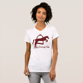 Rostiger Steigbügel-Verein 2 T-Shirt (Vorne ganz)