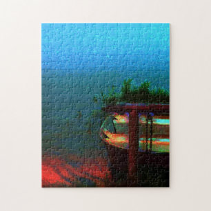 Rostiges Boot-Rätsel Puzzle