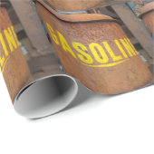Rostiges Gas kann Geschenkpapier (Rolleneckpunkt)